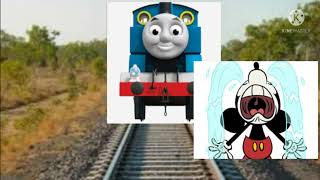 MICKEY🐀 ON🕴️ A😳 RAILWAY😵||gc||enjoy🤣