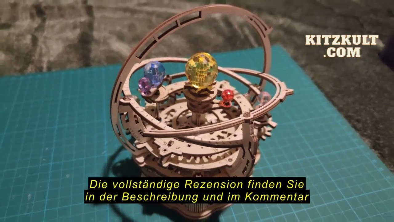 Produktbewertung ROKR 3D Puzzle Holz Starry Night Musikbox,Holzpuzzle Erwachsene Mechanisch Modellba