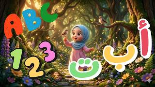 Learn ARABIC ALPHABATES NUMBERS For Homeschool Preschool Kids [Fun Way] Sing Along Ep. 3