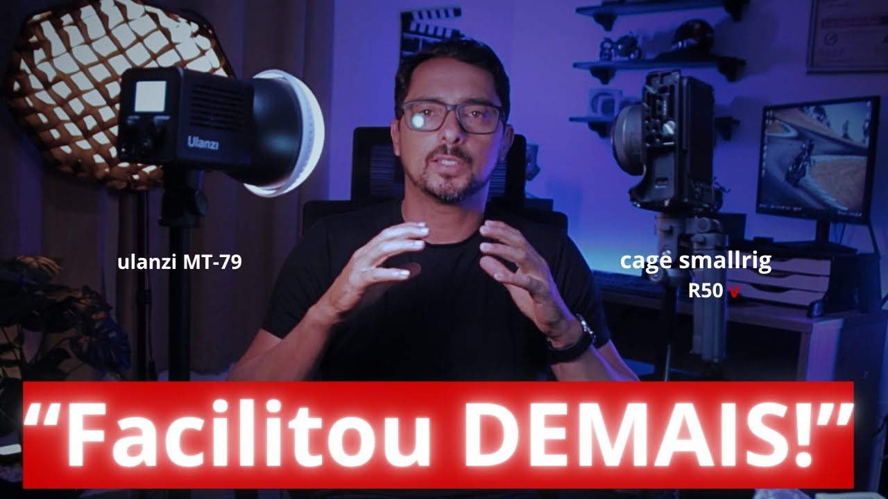 Esse combo mudou meu jeito de filmar! cage + tripe ulanzi mt79