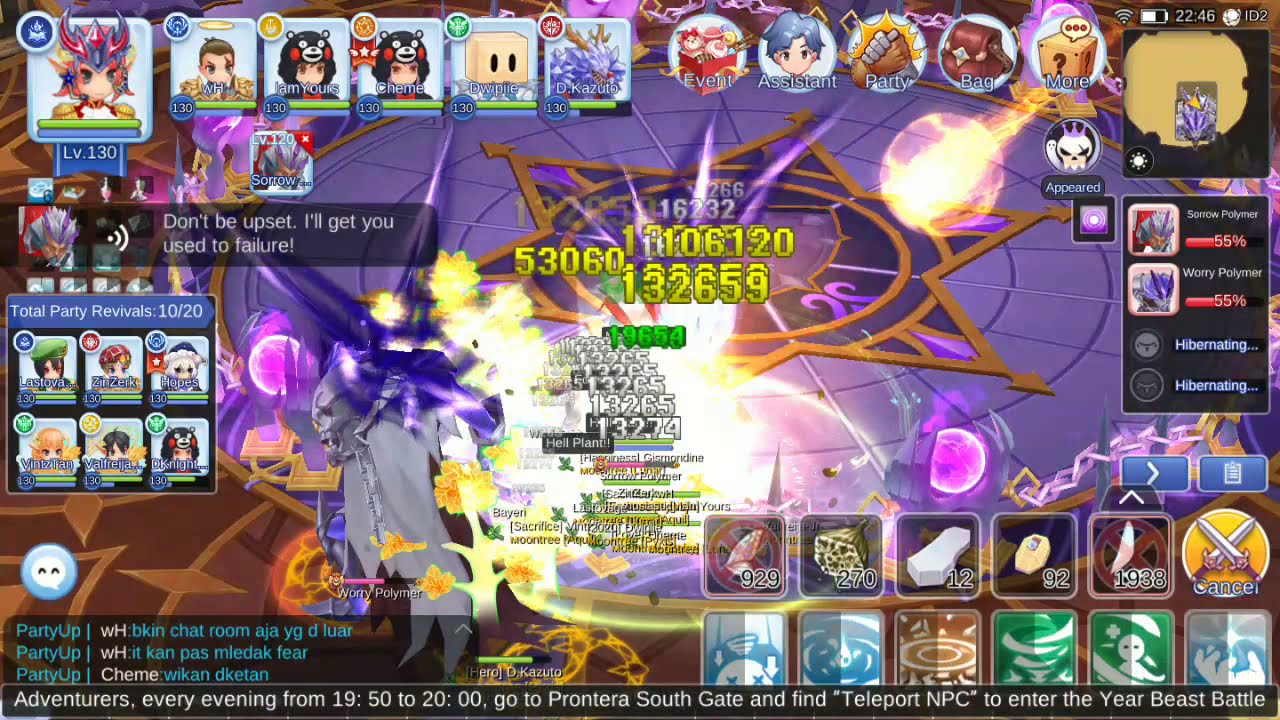 Ragnarok M мoontree Thanatos Tower 3F (Warrior Difficulty - Sorcerer ...