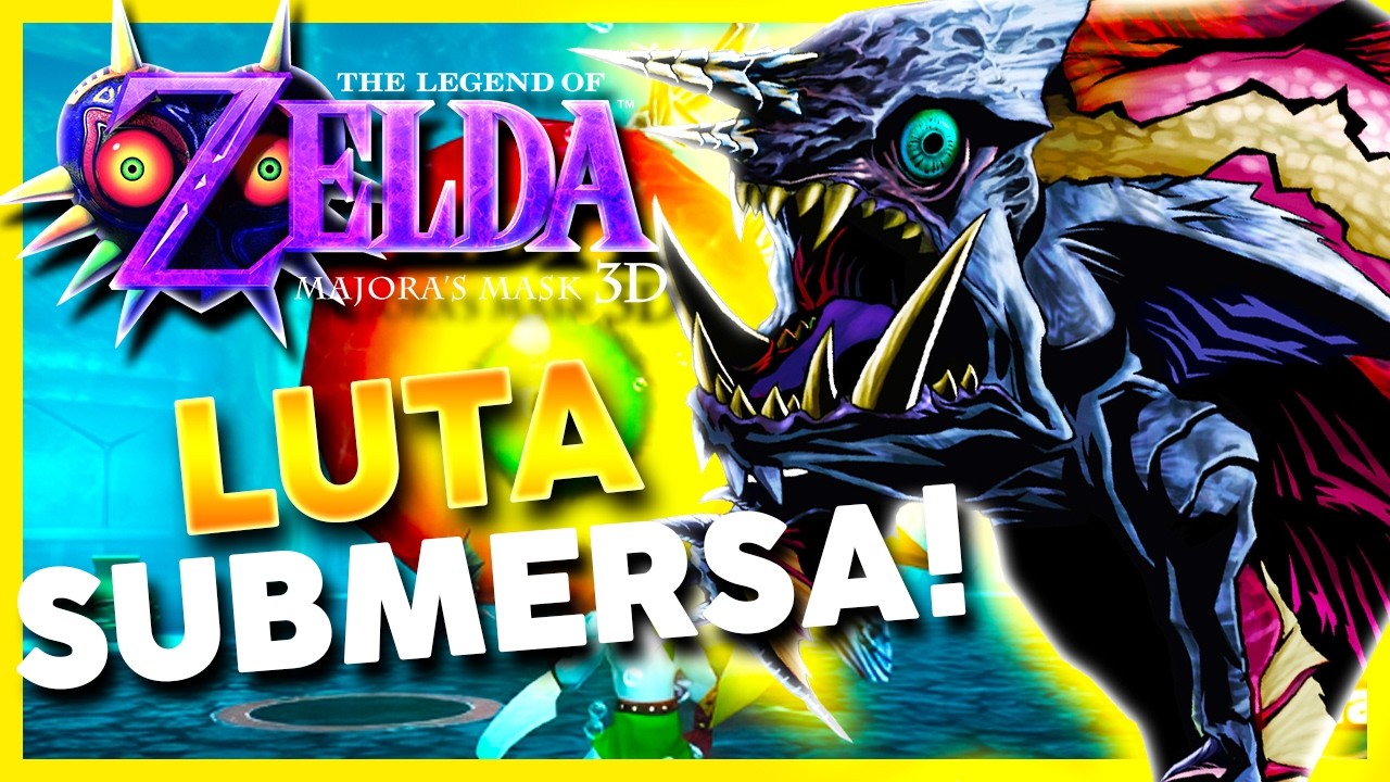 FINALMENTE DERROTEI O BOSS GYORG PEIXE GIGANTE! | The Legend of Zelda ...