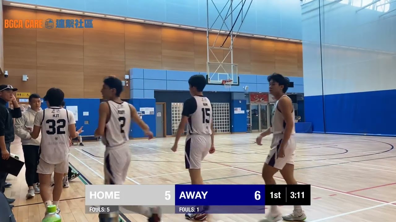 BGCACARE 20260125 U19男B-隊1大角咀vs U19男B-隊3屯門 Qtr1