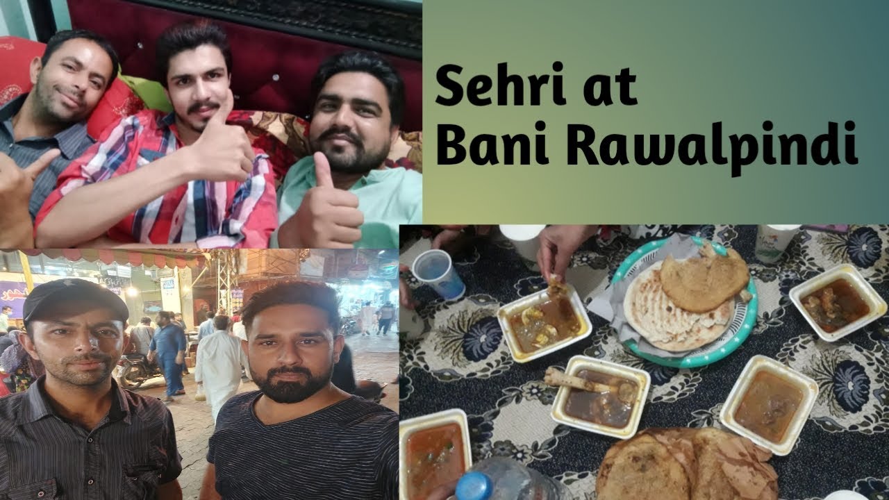Sehri At Bani Rawalpindi | Ramadan 2021| Life With Hasnat Malik