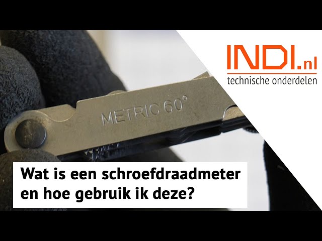 Richter Schroefdraadmeter UNC - 4016515036942 Richter Schroefdraadmeter UNC - 4016515036942