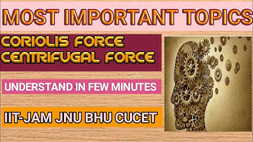 CORIOLIS FORCE & CENTRIFUGAL FORCE IITJAM SPL.