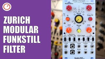 Funkstill Filter Threek 13700 Analog Morphing Filter | Zurich Modular 2019 | SYNTH ANATOMY