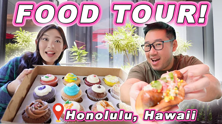 Honolulu FOOD TOUR! || [Oahu, Hawaii] Famous Cupca...