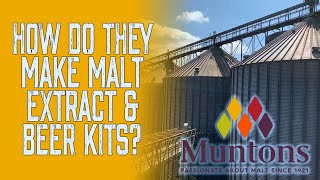 How are malt extracts and beer kits manufactured? - Behind the scenes at Muntons Maltings