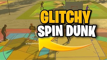 HOW TO DO THE GLITCHY SPIN DUNK FULL TUTORIAL NBA 2K21! DUNK FROM 3PT LINE & AFULL DRIBBLE TUTORIAL!
