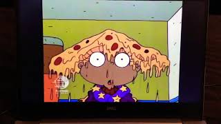 Rugrats Angelica Got Hit For The Pizza 