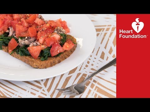 sardines-spinach-and-tomato-on-toast-|-heart-foundation-nz