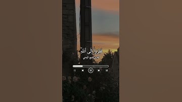 ﴿فَفِرّوا إِلَى اللَّهِ ﴾ القارئ وديع اليمني .