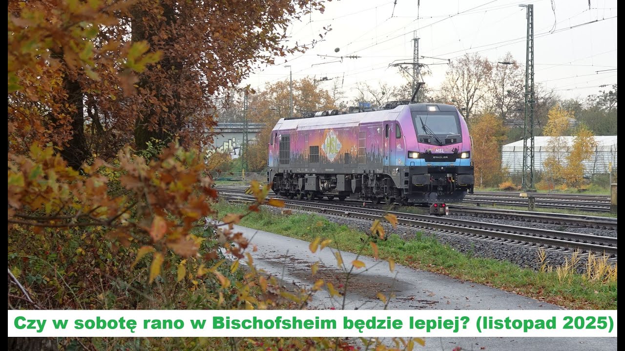 Przy torach: Czy w sobotę rano w Bischofsheim będzie lepiej? (listopad 2025)