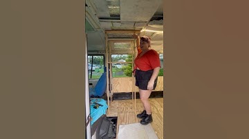 Fridge & Oven Framing | Bus Conversion