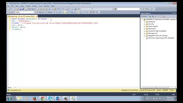 CREACIÓN DE BASE DE DATOS EN SQL SERVER 2012 - UPLA