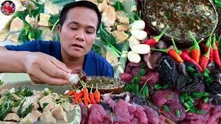 จุ๊เนื้อสด ซดอู๋พวงนม แจ่วเพี้ยบีสด แกล้มพริกหน่วยลูกโดดอ่ำหล่ำครบสูตร แซ่บจ้วดคัก