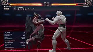 Tekken 8 - Devil Jin (Move List & Command List)
