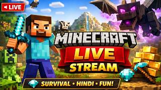 🔴 Minecraft Live Stream | Chill Survival | REAL GAMEZONE