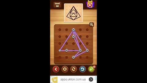 Line Puzzle: String Art. Bamboo. Levels 51 - 60. Walkthrough.