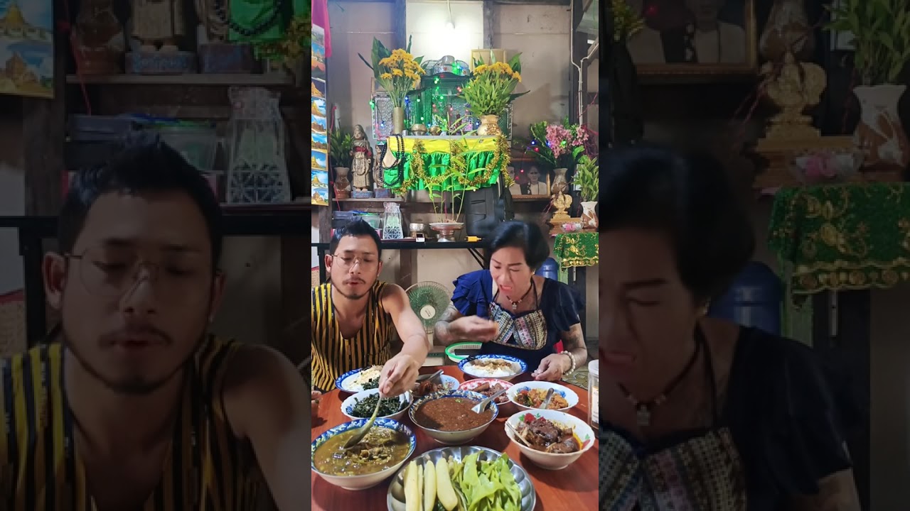 လာဟေ့..လာစား မာမားတို့နဲ့ထမင်းလာစား ငါးသလောက်ဆီပြန်ဟင်းနဲ့