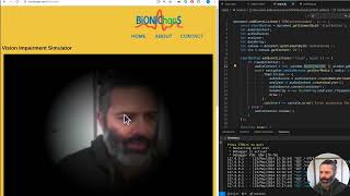 Fixing Vision Impairment Simulator Styling Issues | Live Coding & Troubleshooting