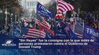 No Kings Was The Slogan With Which Thousands Of People Protested Against The Trump Administration