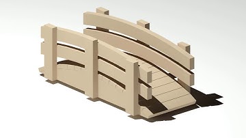 Bridge Cartoon 3D Model AutoCAD Modeling Training Tips - Qasim Danish