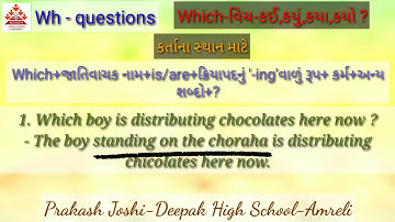 Basic English Grammar/Present Continuous Tense/Part-2(Final Part) Prakash Joshi-Deepak High School.
