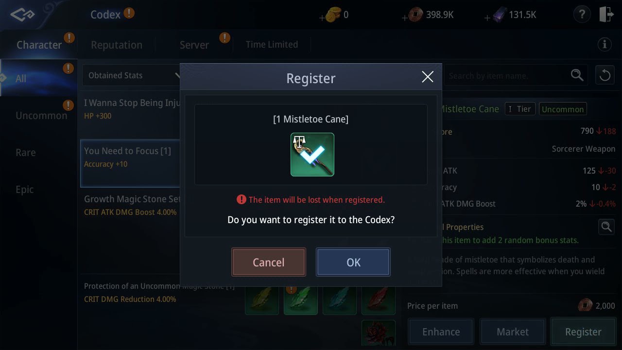 How to Use Codex in MIR4 - Very Easy