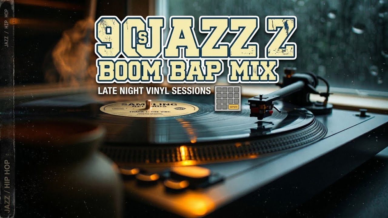 Vinyl Dust and Raindrops - A Mellow Jazz Boom Bap Beat | 90s Style