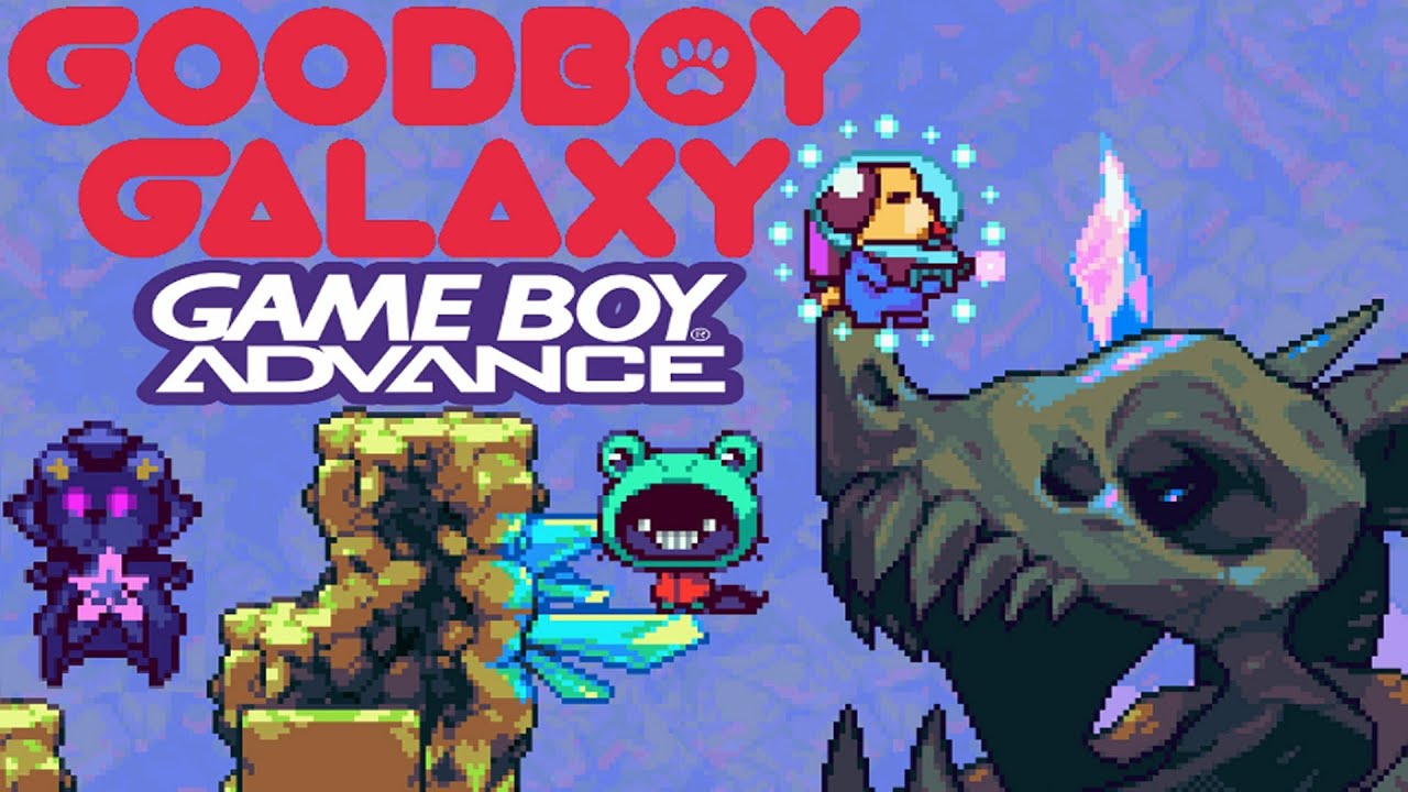 Goodboy Galaxy: exploration platform game (GBA, PC & SWITCH) by