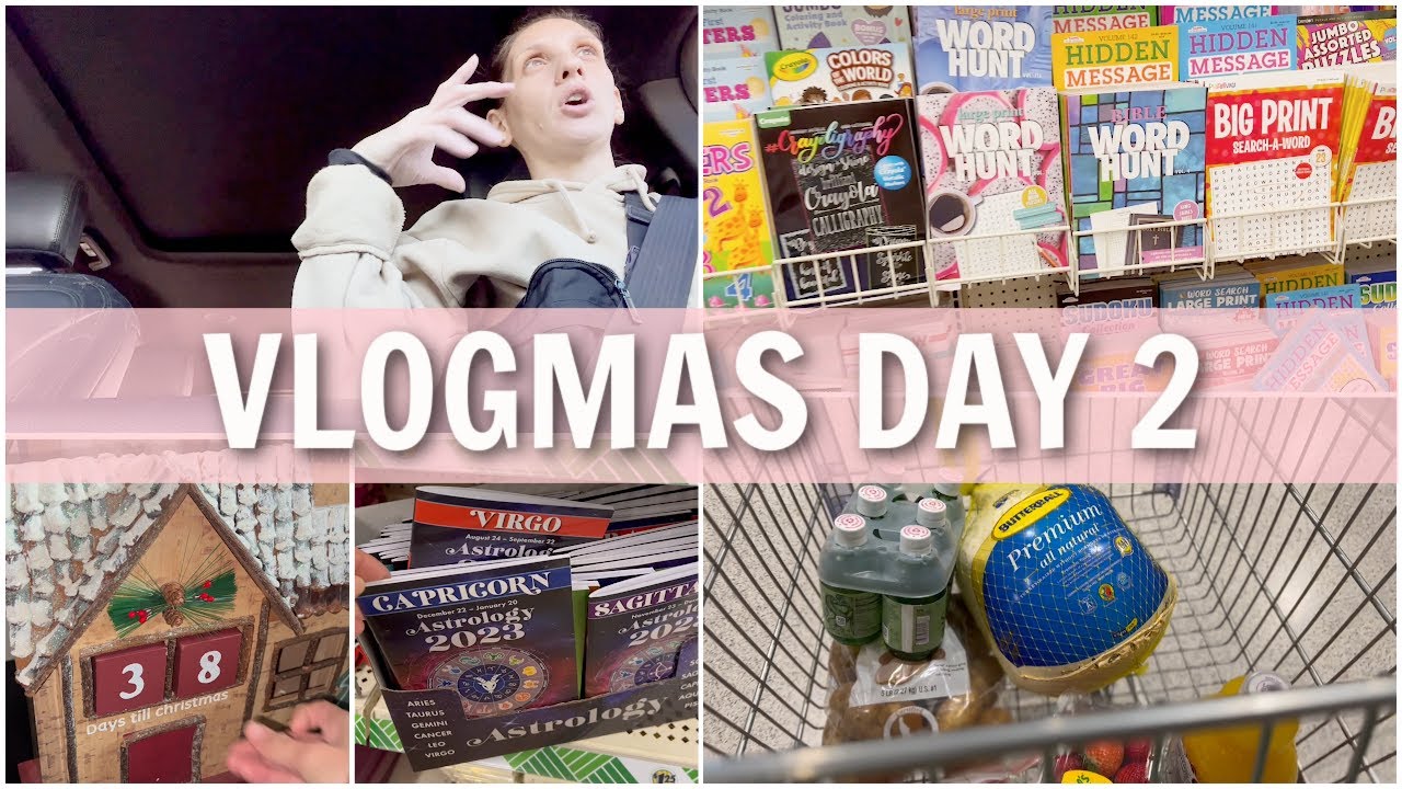 VLOGMAS ДЕНЬ 2 | Нужно выполнить все мои поручения + ИЗМЕНЕНИЯ И МОЯ САМАЯ БОЛЬШАЯ ЛЮБИМАЯ РАЗОЗЛ...
