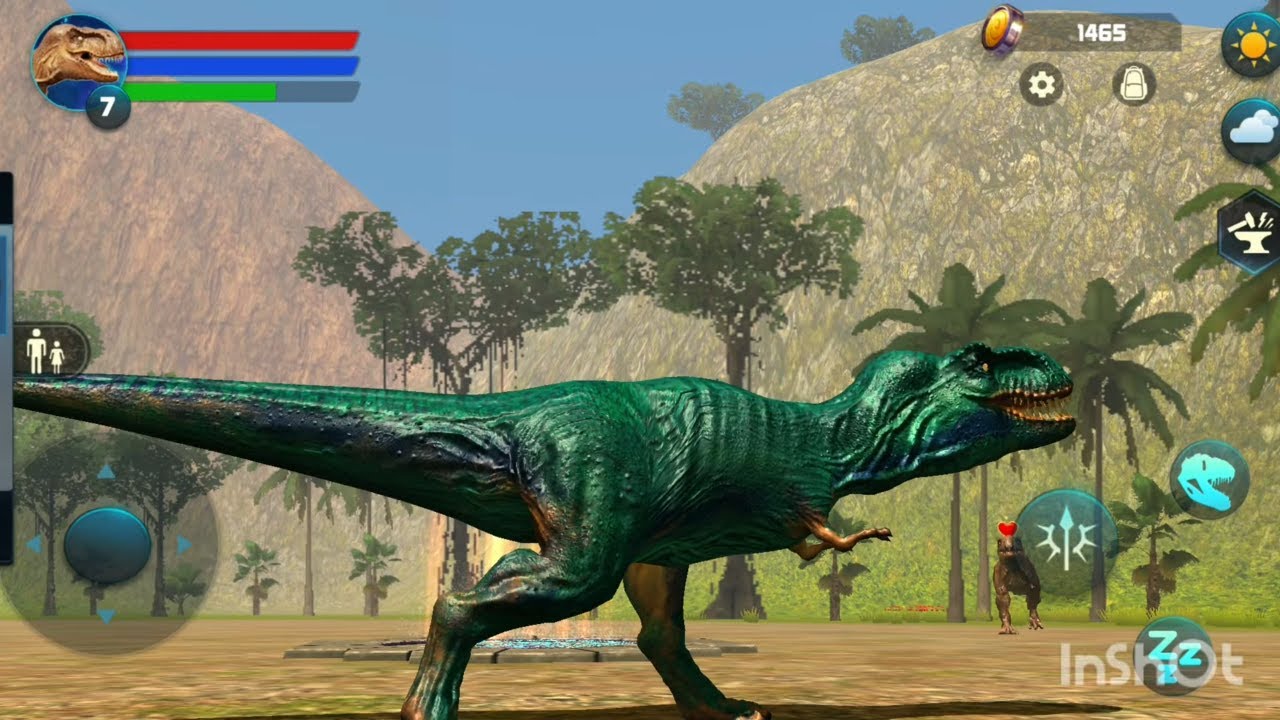 Jogo de Dinossauro Para Celular Tyrannosaurus Simulator Android ios  Gameplay Parte 6 