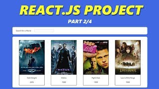 React.js Project - Search Menu Part 2
