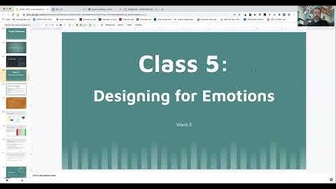 Level Design and Game Architecture – Lecture 5: Designing for Emotions