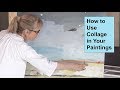 When to Use Collage in Your Painting...and When Not To / Art with Adele
