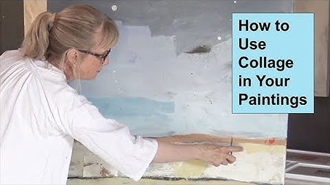 When to Use Collage in Your Painting...and When Not To / Art with Adele