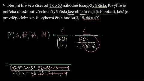 Jaká je pravděpodobnost výhry v loterii?