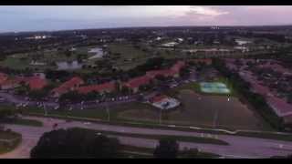 DJI Phantom 3 "Sunset Flight around the BLOCK" Sunrise, FL Sawgrass