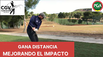 ¿A qué distancia golpea un golfista medio un drive?