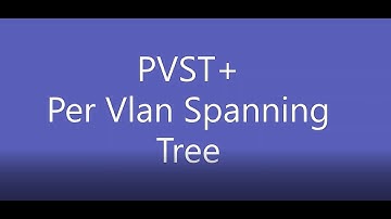 PVST-Spanning Tree --in Hindi