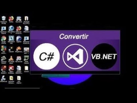 Convertir codigos de C# a VB NET y VB NET a c# Rapido y facil