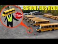 when your drone see&#39;s School Bus Head, DO NOT try to pass him! Drive away FAST!