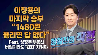 [정철진의 작전] 이창용의 마지막 승부, “1480원 뚫리면 답 없다” Feat. 성장주·부동산 버릴지라도 ‘원화’ 지켜야 / 정철진의 작전 / 매일경제TV