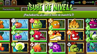 PLANTAS VS ZOMBIES 2 - Subo a Maestría (Máximo nivel) a mis plantas screenshot 2