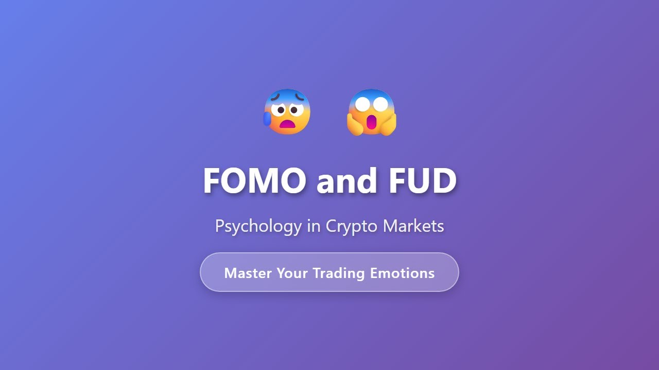 FOMO and FUD Explained: Master Crypto Trading Psychology for Beginners