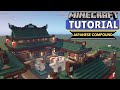 Minecraft - How to Build a Japanese Compound Tutorial