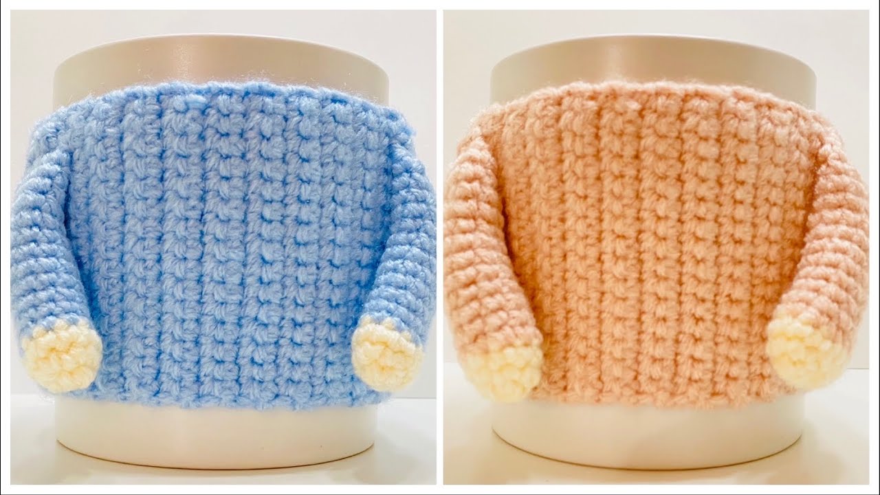 Funda para tazas☕️tejidos a crochet❤️crocheteando🔥el tejido crochet🤗lanas y ovillos👉ganchillo🧶