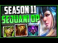 HOW TO PLAY SEJUANI AND CARRY YOURSELF OUT OF LOW ELO! | Best Sejuani Runes/Build Season 11